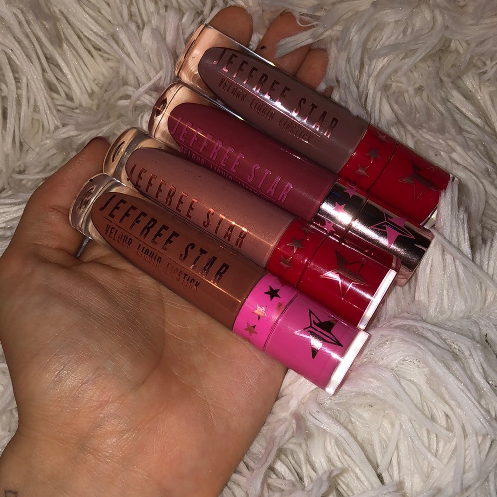 Swatched (never used) Jefree Star Cos liquid lip